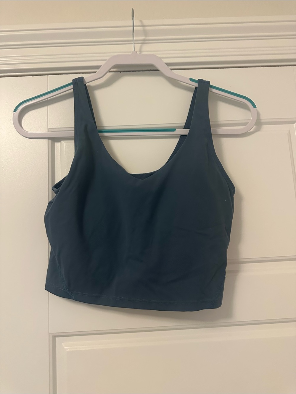 Women's Crop Tank Bralette - Deep Teal